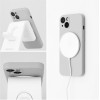 Silicone Mag Cover Case Compatible With Magsafe For Samsung A37 Grey titatnium