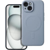 Silicone Mag Cover Case Compatible With Magsafe For Samsung A37 Light blue