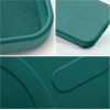 Silicone Mag Cover Case Compatible With Magsafe For Samsung A57 Dark green