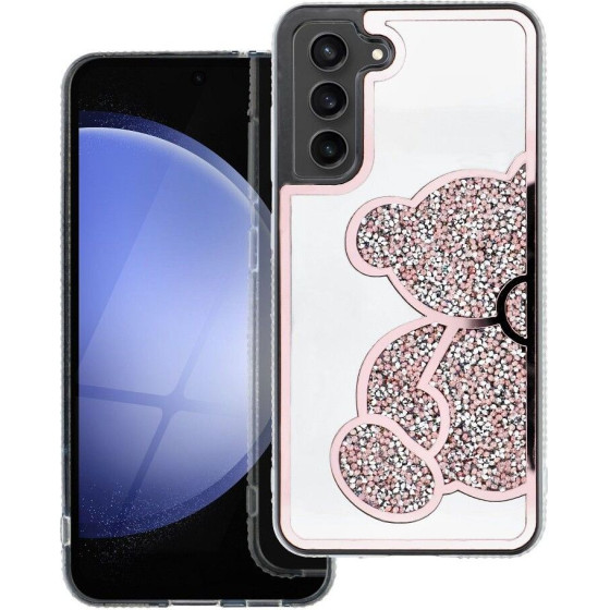 Teddy Bear Case For Samsung A37 5G pink