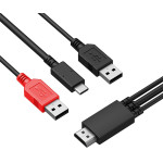 XP-Pen Hdmi �� USB-C & 2x Usb ��� �������� ���������, 1.5m, ����� - (SPE40)