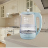 MAESTRO Electric Glass kettle, Blue 1.7 L - (MR-052-BLUE)