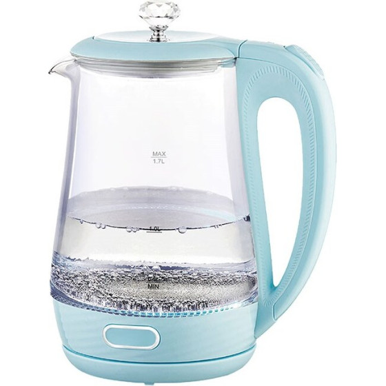 MAESTRO Electric Glass kettle, Blue 1.7 L - (MR-052-BLUE)