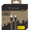 Tactical Smooth Thread Cable USB-A/USB-C 2m Black - (57983104150)