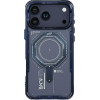 Skinarma Magma Case for iPhone 17 Pro Magnetic Charging blue - (SK-IP17PRO-MGMA-BLU)