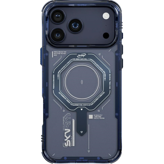 Skinarma Magma Case for iPhone 17 Pro Magnetic Charging blue - (SK-IP17PRO-MGMA-BLU)