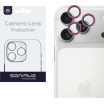 Sonique Camera Protection Glitter Lens Pro Apple iPhone 17 Pro / iPhone 17 Pro Max Pink