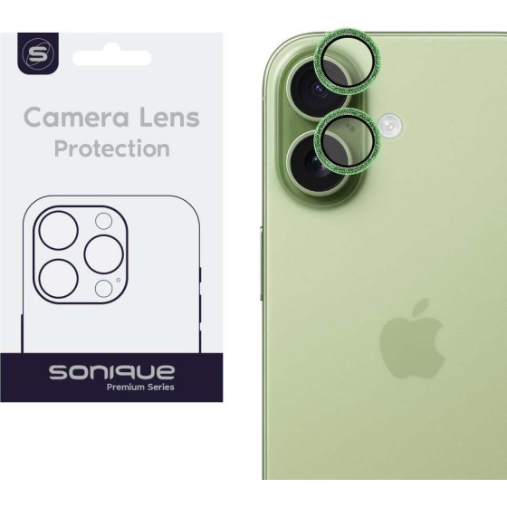 Sonique Camera Protection Glitter Lens Pro Apple iPhone 17 Sage