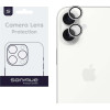 Sonique Camera Protection Glitter Lens Pro Apple iPhone 17 Silver
