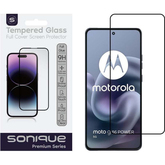 Sonique Hardy Glass Premium Series HD Full Cover 9H Motorola Moto G86 5G �����
