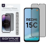 Sonique Privacy Glass Premium Series HD Full Cover 9H Xiaomi Redmi 15C 4G / Redmi 15C 5G / Poco C85 4G �����