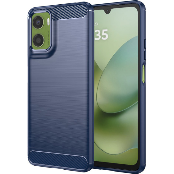 Techsuit - Carbon Silicone - Motorola Moto G06 / Moto G06 Power - Blue