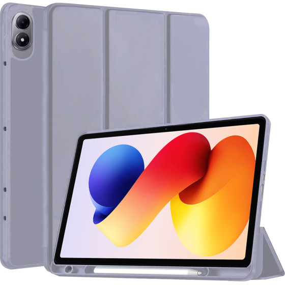 Techsuit - Flex Trifold (with Pencil Holder) - Xiaomi Redmi Pad 2 Pro - Purple