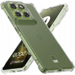 Techsuit - Shockproof Clear Silicone - Motorola Edge 70 - Clear