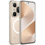 Techsuit - Shockproof Clear Silicone MagSafe - Huawei Pura 80 Pro - Clear