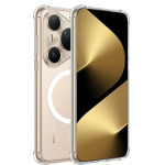 Techsuit - Shockproof Clear Silicone MagSafe - Huawei Pura 80 Ultra - Clear