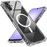 Techsuit - Shockproof Clear Silicone MagSafe - Samsung Galaxy A07 4G - Clear