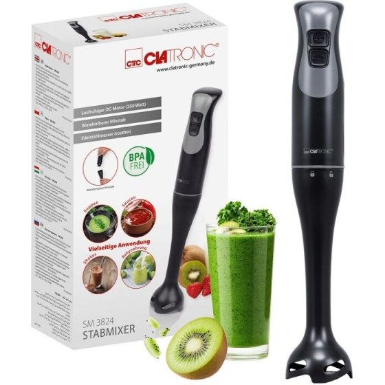 Clatronic SM 3824 Immersion blender 350 W Black - (264030)