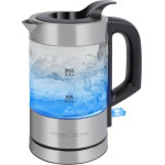 Profi Cook ProfiCook PC-WKS 1228 G electric kettle 0.5 L 1100 W Stainless steel, Transparent - (63433)