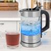 Profi Cook ProfiCook PC-WKS 1228 G electric kettle 0.5 L 1100 W Stainless steel, Transparent - (63433)