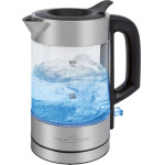 Profi Cook ProfiCook PC-WKS 1229 G electric kettle 1 L 1600 W Stainless steel, Transparent - (63431)