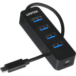 UNITEK HUB USB-C 4XUSB-A 3.1, ACTIVE, 10 WATT,H1117B - (H1117B)