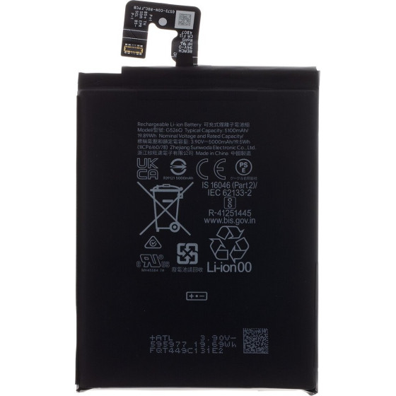 Google G526Q Pixel 9a Battery 5100mAh Li-Pol (Service Pack) - (G949-01323-00)
