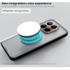 Nillkin Super Frosted PRO Magnetic Back Cover for Xiaomi 15T Pro Transparent Black - (57983128769)
