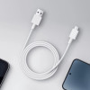 Xiaomi Original USB-A/USB/C Data Cable 3A 1m White - (BHR087GGL)