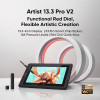 XP-PEN �������� ��������� �� ����� & ������� Artist 13.3 Pro V2, 10.95'', ����� - (MD130FH-AD41)