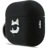 Karl Lagerfeld Case Silicone Choupette Head 3D for AirPods Pro 3 black - (KLAP3RUNCHK)
