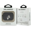 Karl Lagerfeld Case Silicone Karl&Chaupette Head 3D for AirPods Pro 3 black - (KLAP3RUNKC)