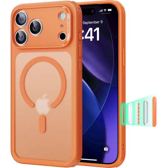 ESR CLASSIC HYBRID MAGSAFE IPHONE 17 PRO MAX FROSTED ORANGE