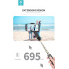 Devia Gimbal & ������� ES074 ��� Smartphones ������� 37 ��� 90mm ����� - (365744)