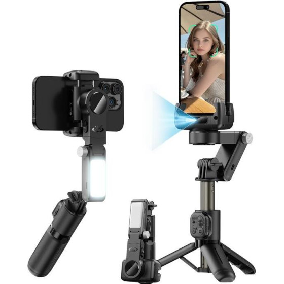 Devia Gimbal & ������� Q09 �� AI Tracking ��� Smartphones ������� 37 ��� 90mm Ultra1 ����� - (137363)