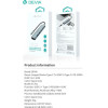Devia Hub USB C EC701 5 �� 1 PD 100W RJ45 Leopard ���� - (108943, EC701)