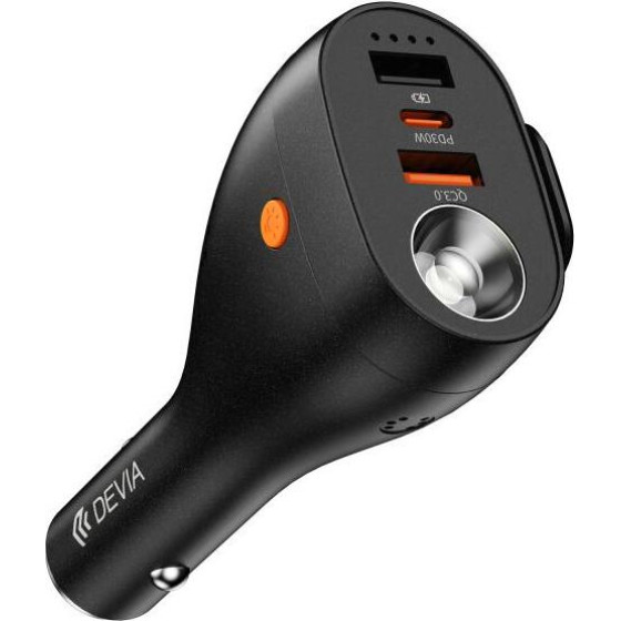 Devia ��������� ����������� ������� �������� EA509 6 �� 1 �� ������ ����� 3xUSB A & USB C PD QC 3.0 30W Ultra1 ����� - (137318, EA509)