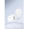 Devia ��������� �������� RLC-342 12W �� ����� ����� 2xUSB A & ������� USB C 1m Lite2 ����� - (140837)