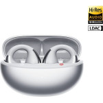 QCY Crossky C30S Silver (QT33S) Open Ear BT6.0 LDAC/AAC/SBC Earbuds 40h Call noise AI cancelation Du - (QCY-QT33S Silver)