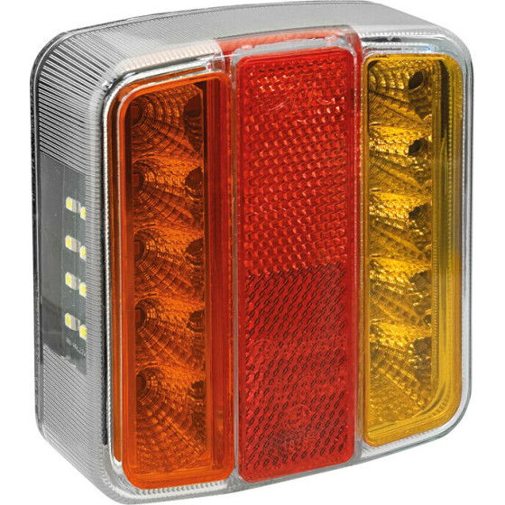 Lampa ���� ������ ������� , �������� Led 5 ����������� (Stop / ���� / ���� ) - 12V / 24V 1��� (L4155.6) - (41556)