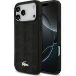 LACOSTE Pu Nomogramme Gold Logo Magsafe Case For Iphone 17 Pro Max Black - (LCHMP17XPNOK)