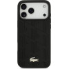LACOSTE Pu Nomogramme Gold Logo Magsafe Case For Iphone 17 Pro Max Black - (LCHMP17XPNOK)