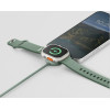 ENERGEA Flow Duo Watch 2-in-1 Cable USB-C To USB-C + Apple Watch Charger 480Mb/s 60W 1.5m Orange - (CBL-FLDWATCH-ORG)