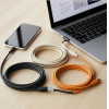 ENERGEA Helix 60 Magnetic USB-C To USB-C Cable 480MBps 60W 1.5m Blue - (CBL-HX60-BLU150)