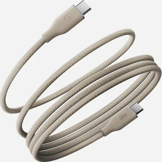 ENERGEA Helix 60 Magnetic USB-C To USB-C Cable 480MBps 60W 1.5m Natural - (CBL-HX60-NAT150)