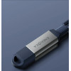 ENERGEA Sheath Travel 2-in-1 Cable USB-C To USB-C/USB-A 480MBps 60W 1.2m Gunmetal - (CBL-SHTHTRV-GUN120)