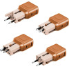 ENERGEA Wall Charger Travelgo Adapter 35 USB-A/USB-C 35W Orange - (TGA-35-ORG)