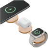 ENERGEA Wireless Charger Alumag Trio 3-in-1 Qi2 15W Orange - (AM-TRIO-ORG)