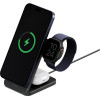 ENERGEA Wireless Charger Magtrio 2 3-in-1 Qi2 25W Foldable Gunmetal - (MAG-TRIO2-GUN)