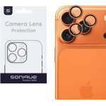 Sonique Camera Protection Glitter Lens Pro Apple Iphone 17 Pro / Iphone 17 Pro Max Cosmic Orange